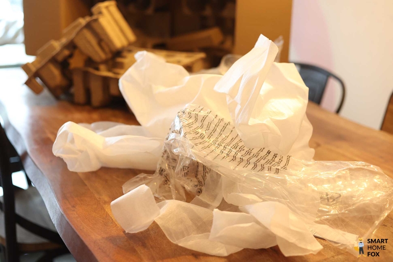 Tineco Floor One S5: Kurzanleitung auf dem Deckel